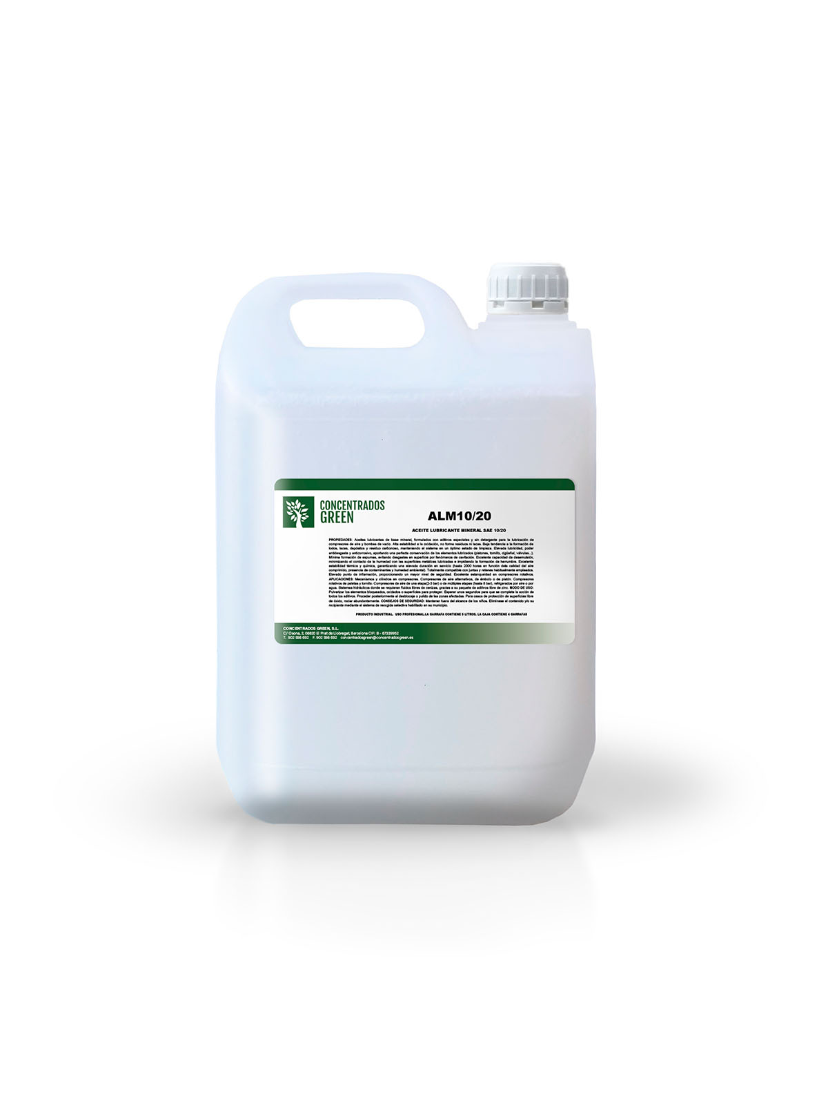 ACEITE LUBRICANTE MINERAL SAE 10/20 4x5L